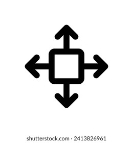 Line cursor icon design for application