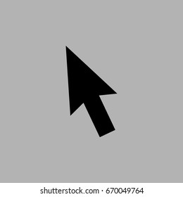 line cursor icon vector