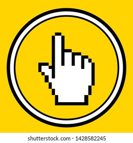 line cursor icon Vector illustration, EPS10.