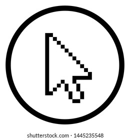 line cursor icon Vector illustration, EPS10.