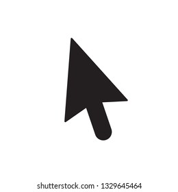 line cursor mouse pointer icon vector