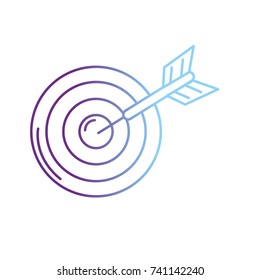 line dart target board to strategy competition