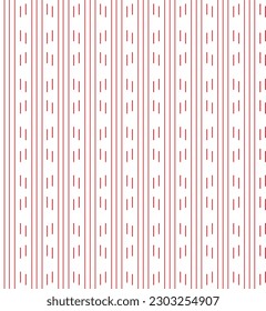 Line and Dashed Lines Seamless Repeat Pattern