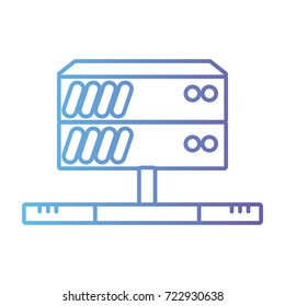 line database technology to conection server information