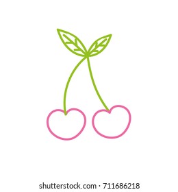 line delicious cherry organic fruit nutrition