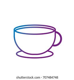 line delicious coffee cup