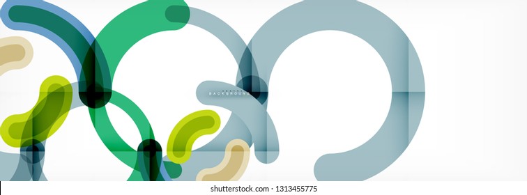 Rodajes de diseño de líneas fondo abstracto, ilustración vectorial