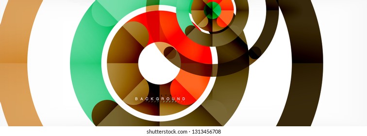 Rodajes de diseño de líneas fondo abstracto, ilustración vectorial