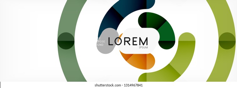 Rodajes de diseño de líneas fondo abstracto, ilustración vectorial