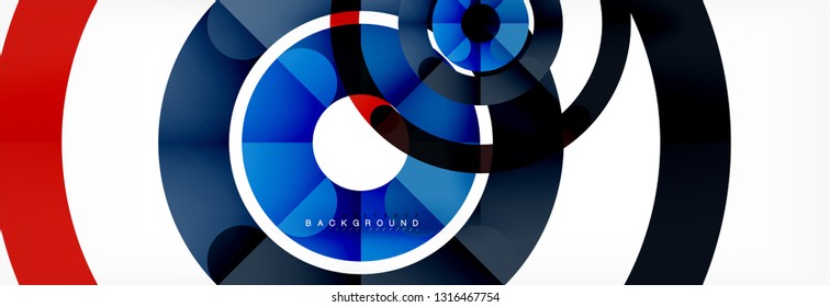 Rodajes de diseño de líneas fondo abstracto, ilustración vectorial