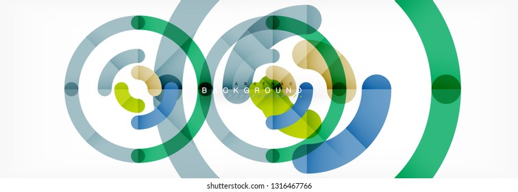 Rodajes de diseño de líneas fondo abstracto, ilustración vectorial