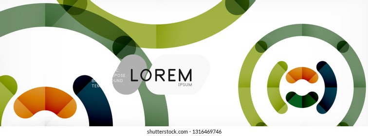 Rodajes de diseño de líneas fondo abstracto, ilustración vectorial