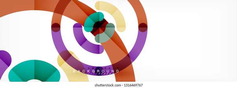 Rodajes de diseño de líneas fondo abstracto, ilustración vectorial
