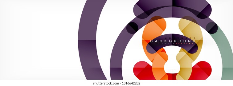 Rodajes de diseño de líneas fondo abstracto, ilustración vectorial
