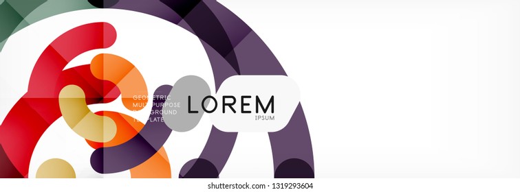 Rodajes de diseño de líneas fondo abstracto, ilustración vectorial