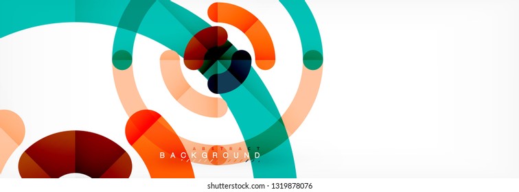 Rodajes de diseño de líneas fondo abstracto, ilustración vectorial