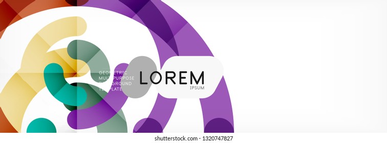 Rodajes de diseño de líneas fondo abstracto, ilustración vectorial