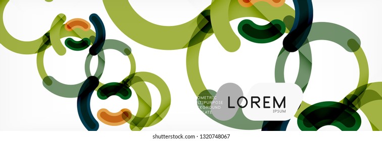 Rodajes de diseño de líneas fondo abstracto, ilustración vectorial