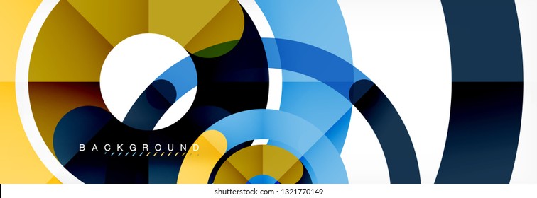 Rodajes de diseño de líneas fondo abstracto, ilustración vectorial