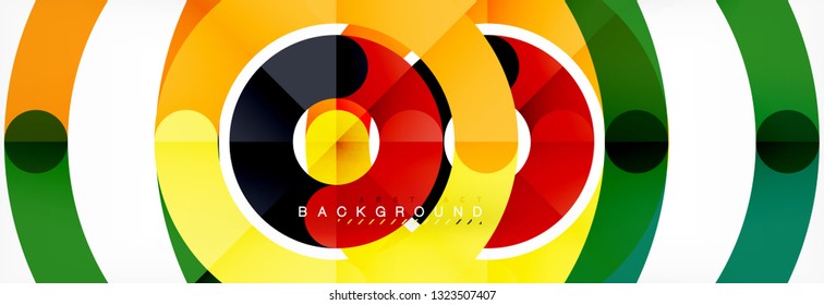Rodajes de diseño de líneas fondo abstracto, ilustración vectorial