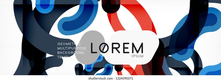 Rodajes de diseño de líneas fondo abstracto, ilustración vectorial