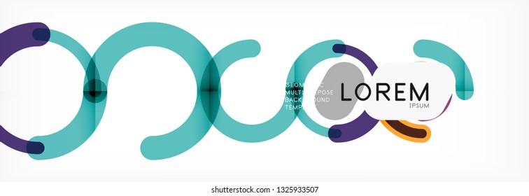 Rodajes de diseño de líneas fondo abstracto, ilustración vectorial