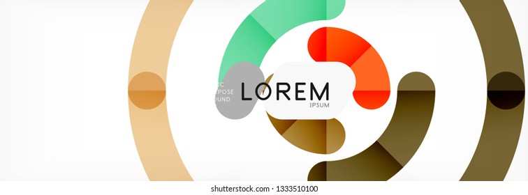 Rodajes de diseño de líneas fondo abstracto, ilustración vectorial