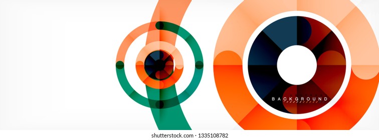 Rodajes de diseño de líneas fondo abstracto, ilustración vectorial