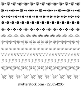 line design vector set for decoration