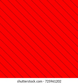 Line diagonal black on red background. Fashion graphic background design. Modern stylish abstract texture. Colorful template for prints, textiles, wrapping, wallpaper, website. Vector illustration