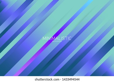 Line diagonal pattern. Blue purple minimalistic background for website page, brochure, leaflet layout, presentation and banner design. Vector template, eps10