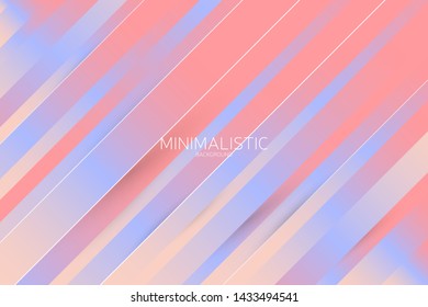Line diagonal pattern. Colorful minimalistic background for website page, brochure, leaflet layout, presentation and banner design. Vector template, eps10