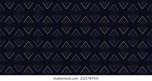 Forma de línea abstracta de forma geométrica de dos patrones de combinación de colores de fondo continuo básico. Diseño de tela geo moderna vestimenta vestimenta de las mujeres de la muestra textil, pañuelo de hombre, corbata fácil de recolectar bloques de impresión de largo