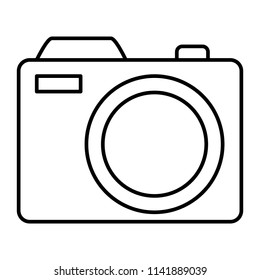 line digital camera equipment style to photo