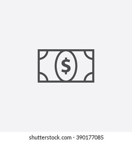 line dollar Icon