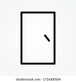 line door Icon design vector illustration