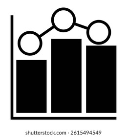 Line Dot Graph and Circular Segment Chart