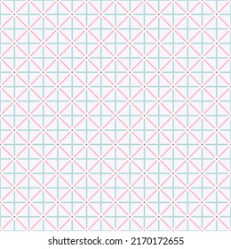 Line and dot seamless pattern. Abstract line and dot background.