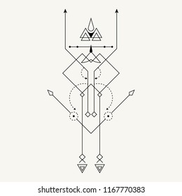Line Dot Tattoo Vector Art