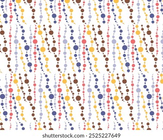 line and dots abstrac with soft color