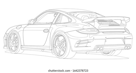 60,194 Car line drawing Images, Stock Photos & Vectors | Shutterstock