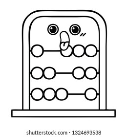Zeichenkartoon eines Abacus