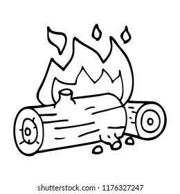 registro de líneas de caricatura grabación de registros