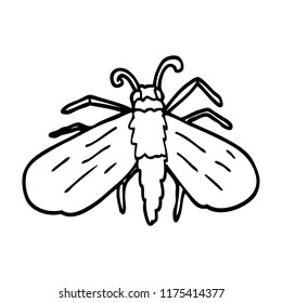 mosca de dibujos animados en línea