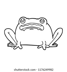 rana de dibujos animados en línea