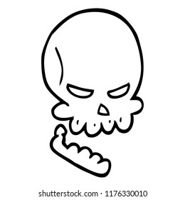line drawing cartoon halloween