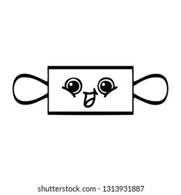 dibujo en línea de un pin rodante