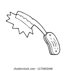 line drawing cartoon sharp razor