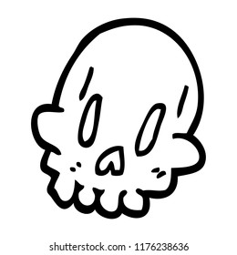 line drawing cartoon spooky