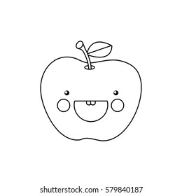 Line Drawing Fruit Stock Vector (Royalty Free) 579840187 | Shutterstock